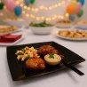 Piatti Piani Nice Neri 23x23 cm 15pz GOLD PLAST