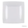 Piattini Dessert Nice Bianchi 18x18 cm 15pz GOLD PLAST