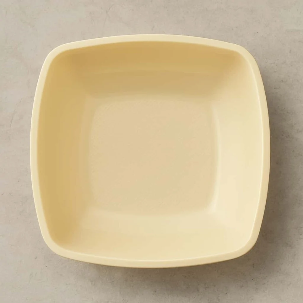 Piatti Fondi Square Champagne 18x18 cm 15pz GOLD PLAST