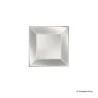 Piatti Piani Nice Bianco Perlè 23x23 cm 15pz GOLD PLAST