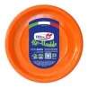 Piatto Fondo Reusable Arancione 20,5 cm 25pz DOPLA
