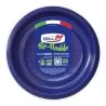 Piatto Fondo Reusable Blu 20,5 cm 25pz DOPLA