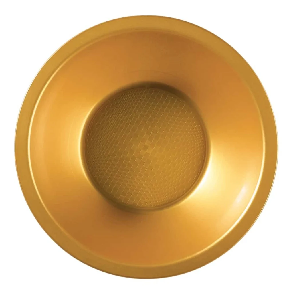 Ciotolina Aperitivo Round Oro 450 cc 6 pz GOLD PLAST