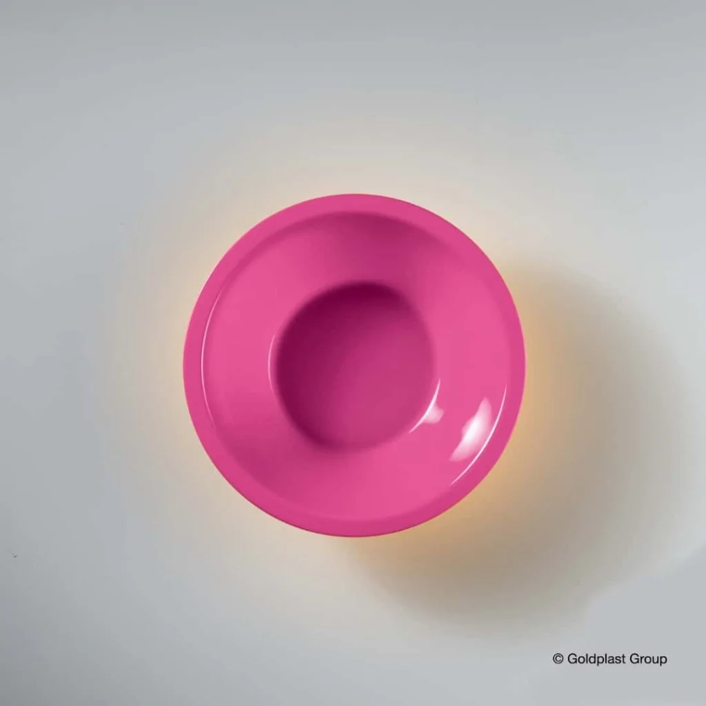 Ciotolina Aperitivo Round Fucsia 450 cc 10 pz GOLD PLAST