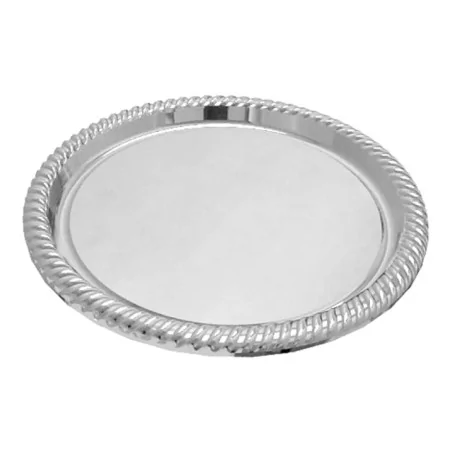 Vassoi Deco Grandi Argento ø 34 cm 5pz GOLD PLAST