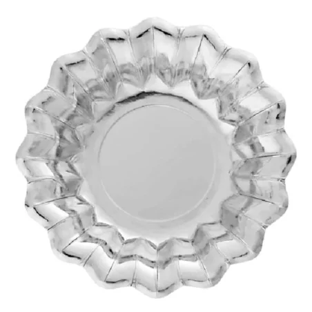 Piatti Piani New Shape Argento ø 24 cm 8pz GIVI ITALIA