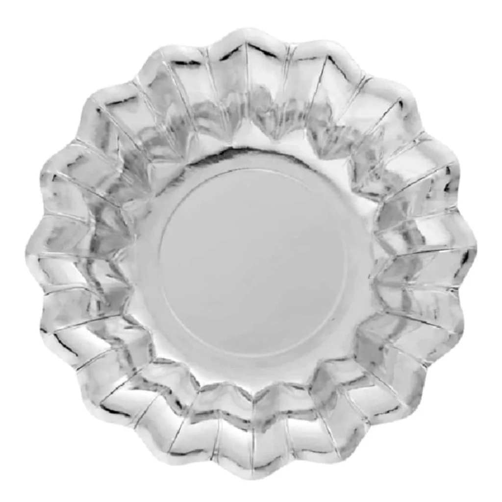 Piatti Piani New Shape Argento ø 24 cm 8pz GIVI ITALIA