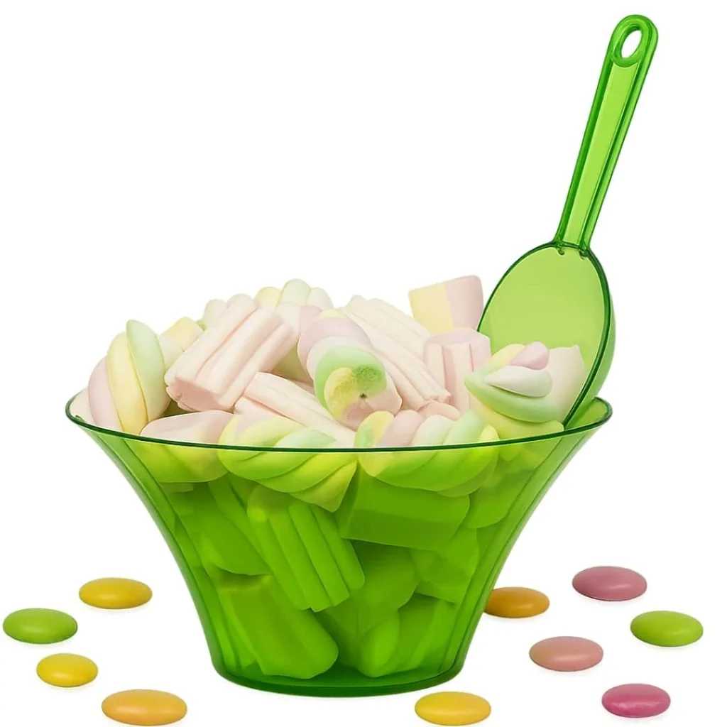 Coppetta Bowl Svasata Media Verde Kiwi ø 18 cm BIG PARTY