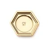 Vassoi Dolci Mignon Oro Esagonali 7 cm 100pz POLOPLAST