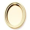 Vassoi Dolci Mignon Oro Ovali 6,3x8,3 cm 100pz POLOPLAST