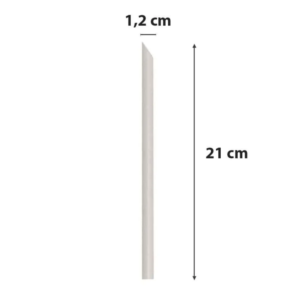 Cannucce Bubble Tea Bio Imbustate 21/1,2 cm 200pz J&J