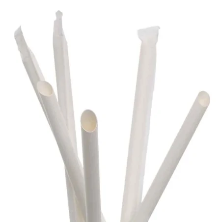 Cannucce Bubble Tea Bio Imbustate 21/1,2 cm 200pz J&J