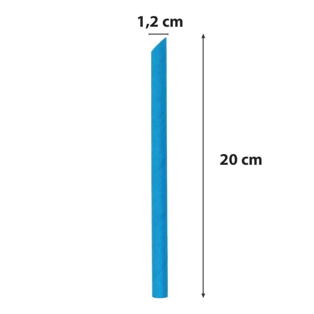 Cannucce Carta Bubble Tea Imbustate 20/1,2 cm 100pz IMBALLAGGI