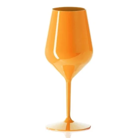 Calice Vino Cocktail Arancione 470 cc GOLD PLAST