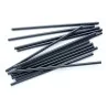 Cannucce Dritte Nere Biocompostabili 13,5 cm 7 mm 500pz BRENTA