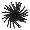 Cannucce Dritte Nere Biocompostabili 13,5 cm 7 mm 500pz BRENTA