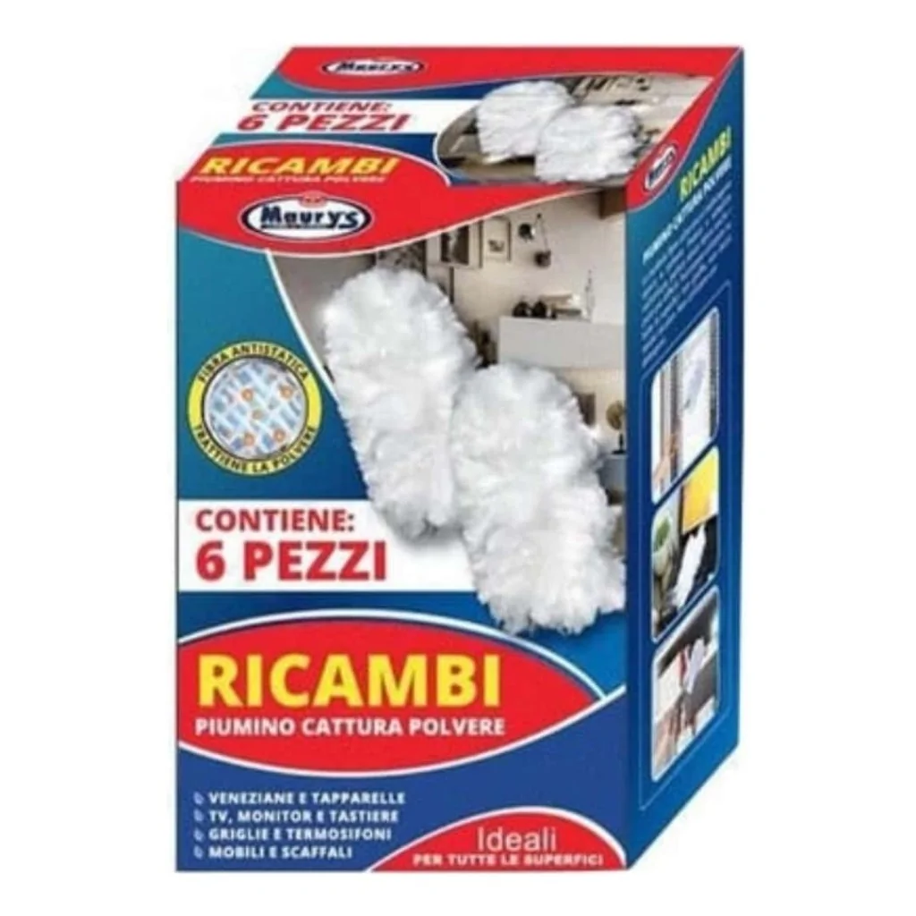 Ricariche Piumino Cattura Polvere 6pz DT