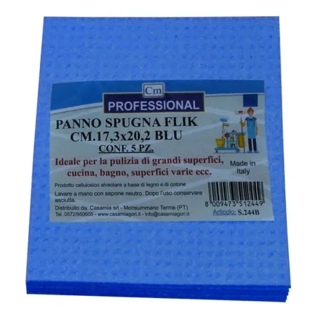 Panni Spugna Colorati 17x20 cm 5 pz CASAMIA
