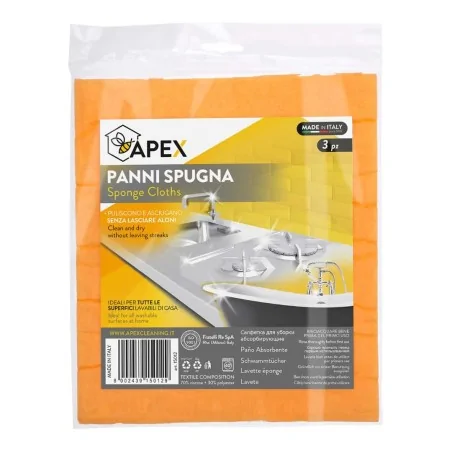 Panno Spugna Multiuso 3 pz APEX