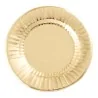 Piatti Piani Oro Gold Satin ø 27 cm 8 pz GIVI ITALIA