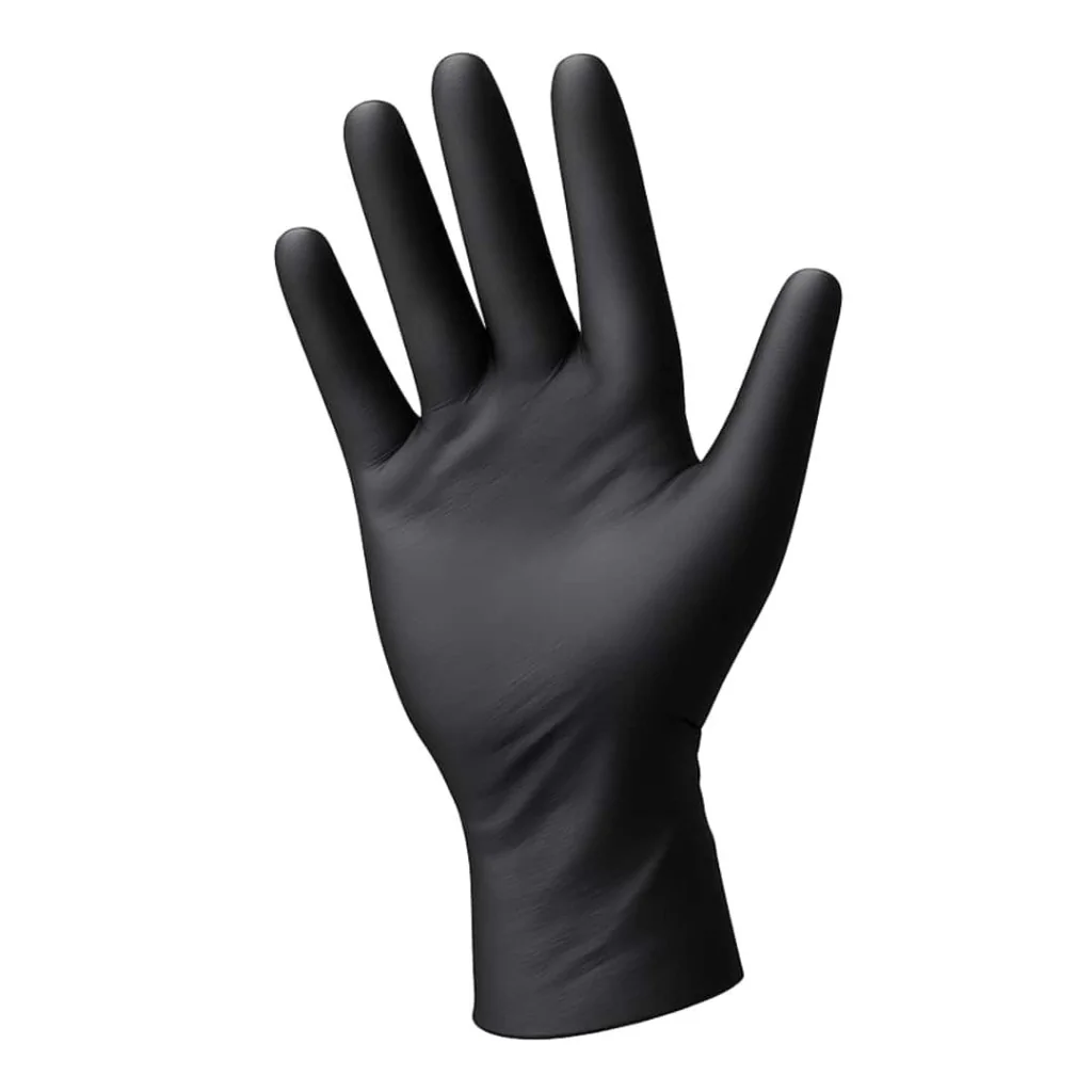 Guanti Nitrile Neri Nitrico L 100 pz BRENTA