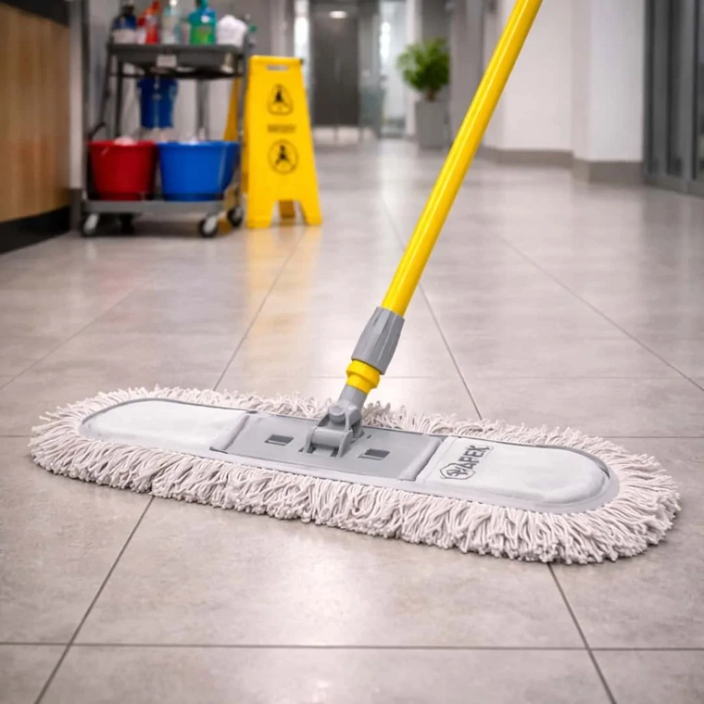 Scopa Idrorepellente a Frange Completa 40 cm APEX