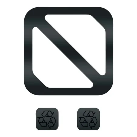 Cover Gettacarte Pure Nera Doppio Foro STIL CASA