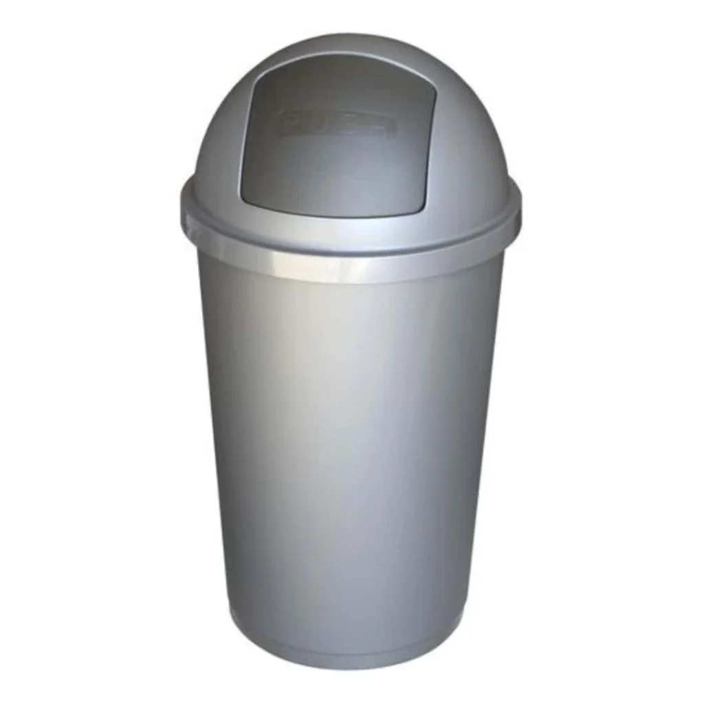 Pattumiera Zeus Grigia con Push 40 lt DT