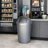 Pattumiera Zeus Grigia con Push 40 lt DT