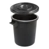 Coperchio Nero Per Bidone Industriale MOBIL PLASTIC