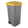 Bidone Carrellato Ottanta Giallo 80 lt MOBIL PLASTIC
