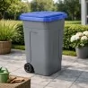 Bidone Carrellato Ottanta Blu 80 lt MOBIL PLASTIC