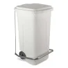 Bidone Carrellato Ottanta Bianco 80 lt MOBIL PLASTIC
