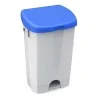 Pattumiera Pedale Binny con Coperchio Blu 25 lt IPC TOOLS