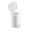 Pattumiera Rifiuti Mini Domus Bianca 6 lt GIGANPLAST