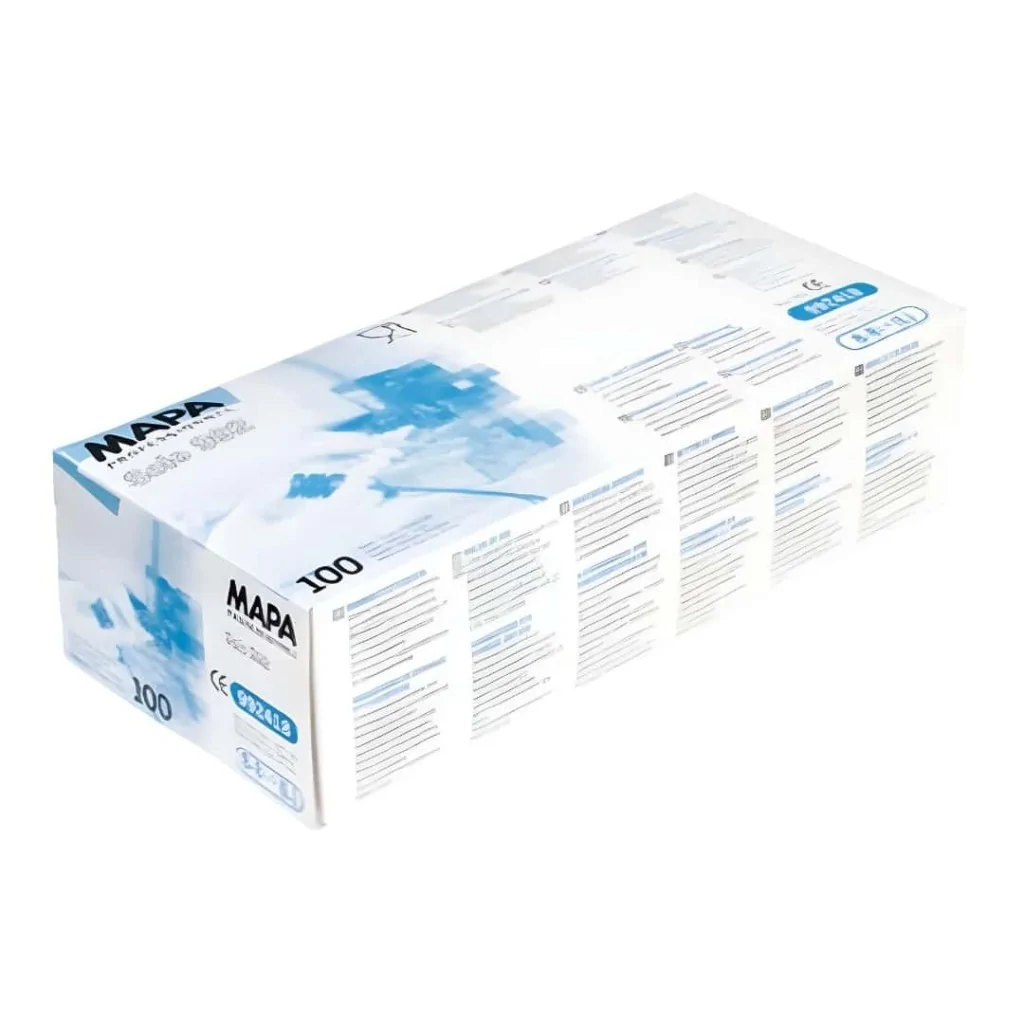 Guanti Lattice Mapa Solo992 con Polvere 100 pz DT