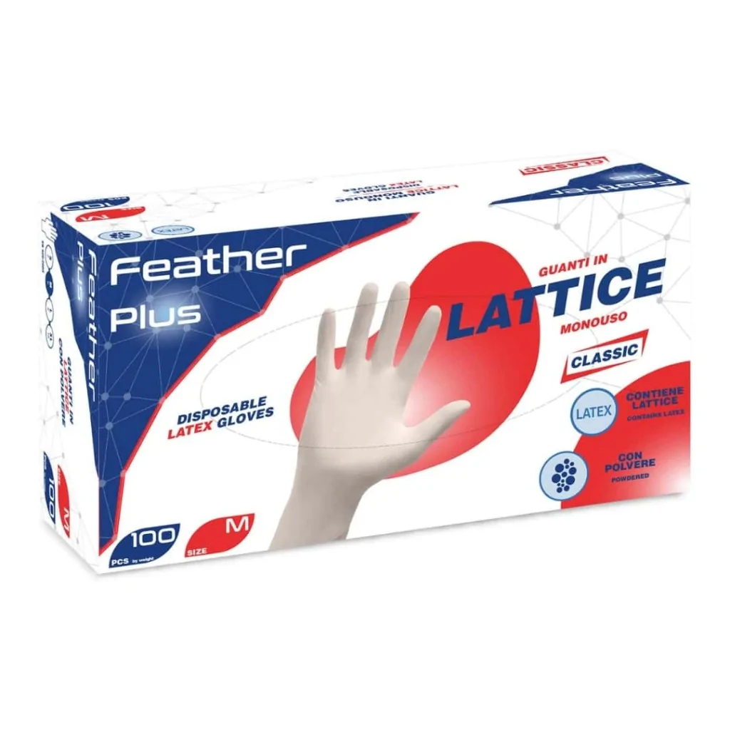 Guanti Lattice Feather Plus Con Polvere 100 pz REFLEXX