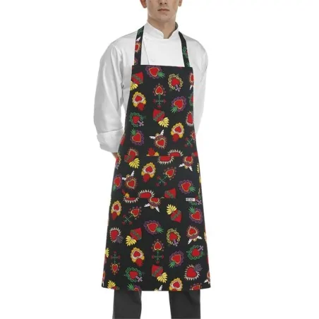 Grembiule Pettorina Bip Apron Hearts EGOCHEF