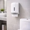 Distributore Carta Igienica Interfogliata Wave Bianco MEDIAL