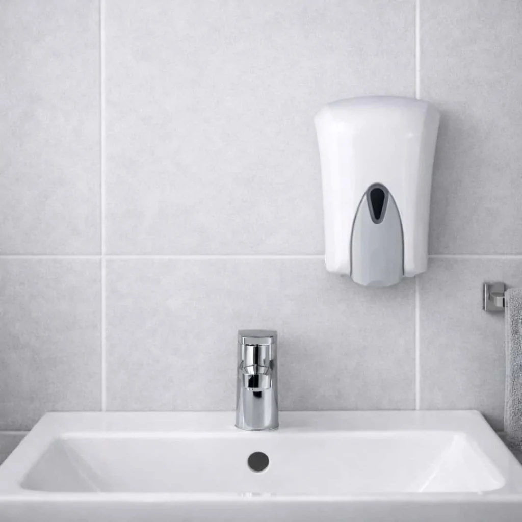 Distributore Sapone Liquido Wave Bianco 1 lt MEDIAL