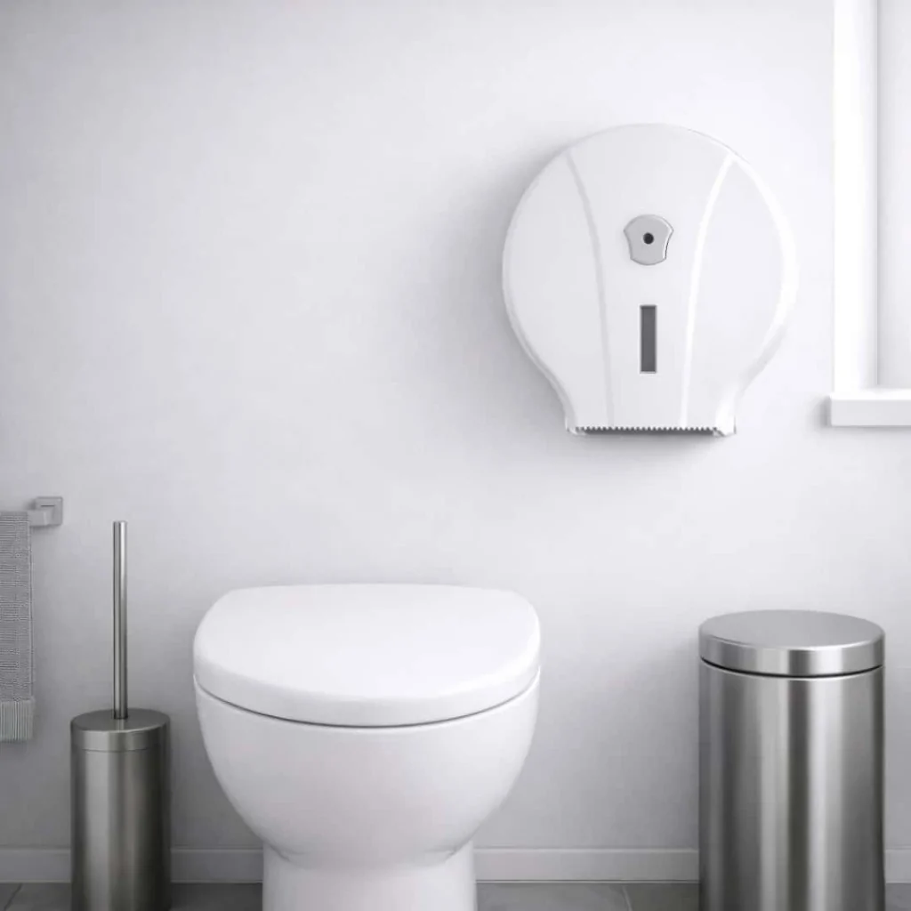 Distributore Carta Igienica Mini Jumbo Wave Bianco MEDIAL