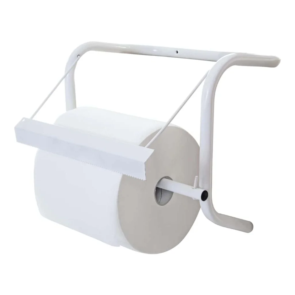 Portarotolo Bobine Carta a Muro Bianco APEX