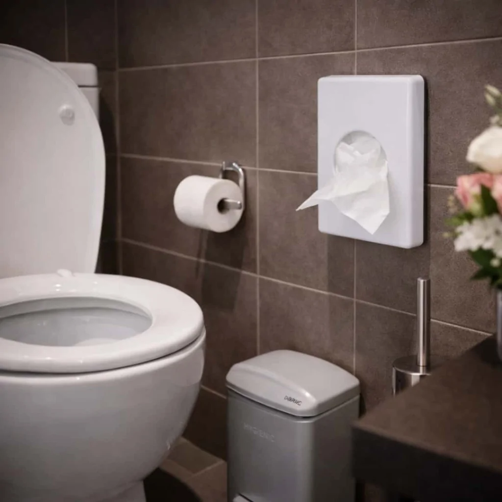 Distributore Sacchetti Igienici Mini Bianco Basica MEDIAL