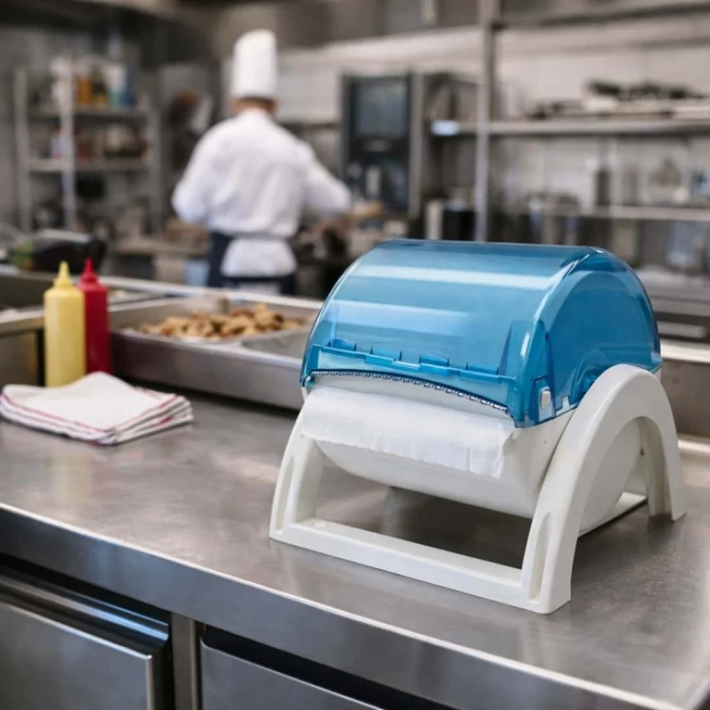 Dispenser Portarotolo Carenato Security Bobine Carta IPC TOOLS
