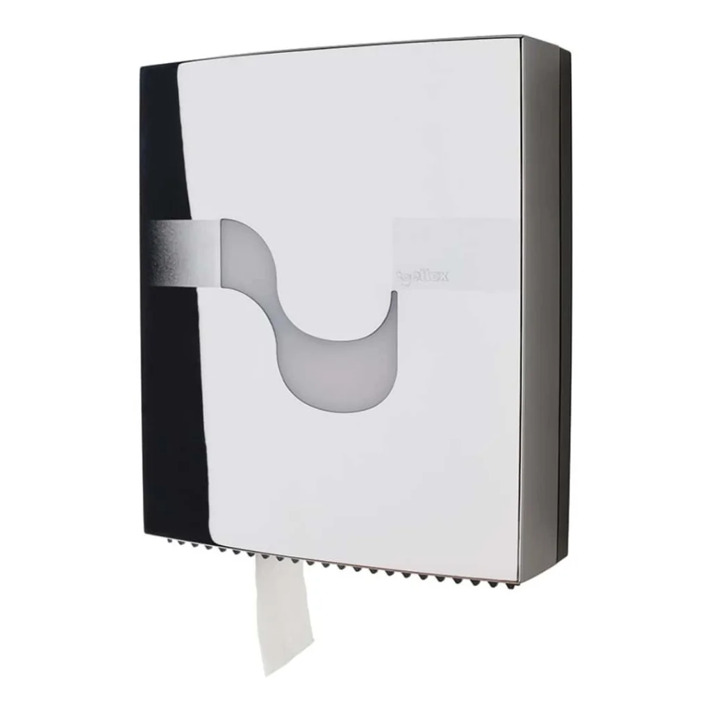 Dispenser Carta Igienica Maxi Jumbo Cromato Megamini INDUSTRIE