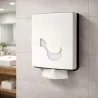 Dispenser Asciugamani Piegati a V o C Bianco Megamini INDUSTRIE