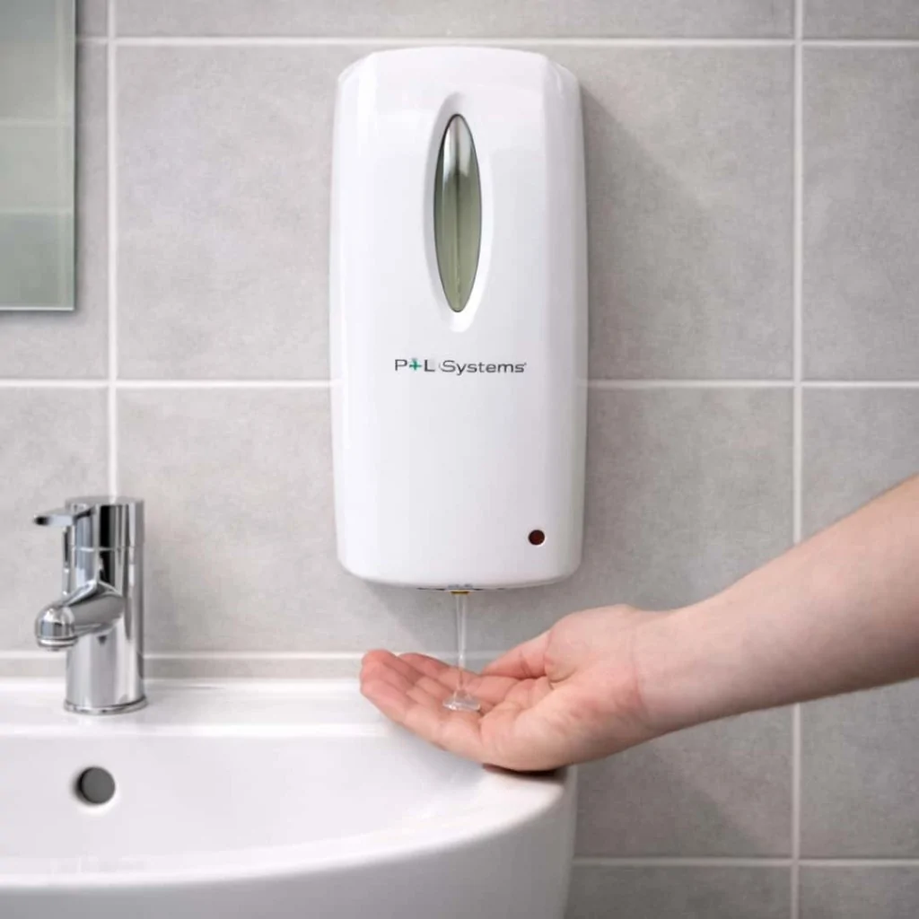 Dispenser Gel e Sapone Automatico Bianco 1000 ml PELSIS