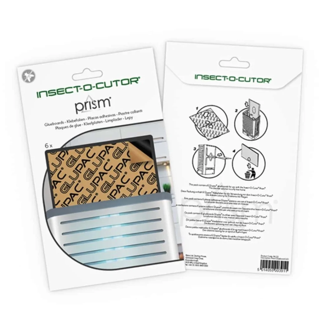 Piastre Collanti Prism per Trappola Insetti 6 pz PELSIS