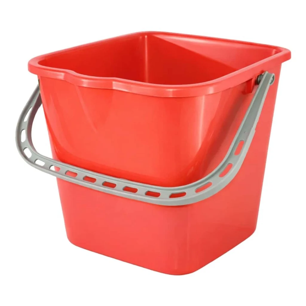 Secchio Pulizie Plastica Rosso 15 lt IPC TOOLS