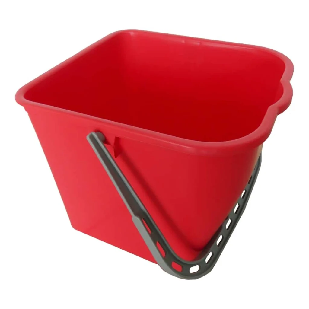 Secchio Pulizie Plastica Rosso 15 lt IPC TOOLS